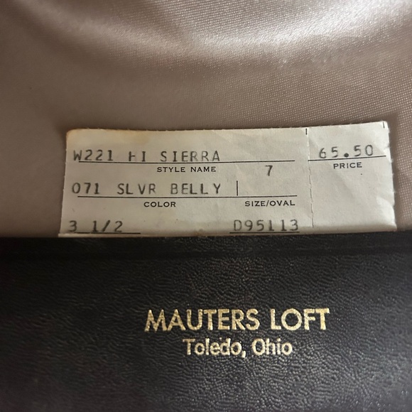 RESISTOL Vintage Self-Conforming XXX Beaver Western Cowboy Hat size 7 Oval - Picture 7 of 9